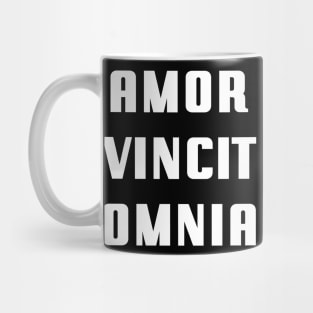 Amor Vincit Omnia - Love Conquers All Mug